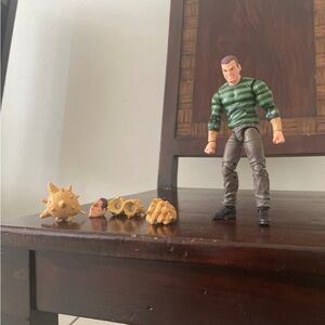 Green and Brown Reptile Figure with Reali